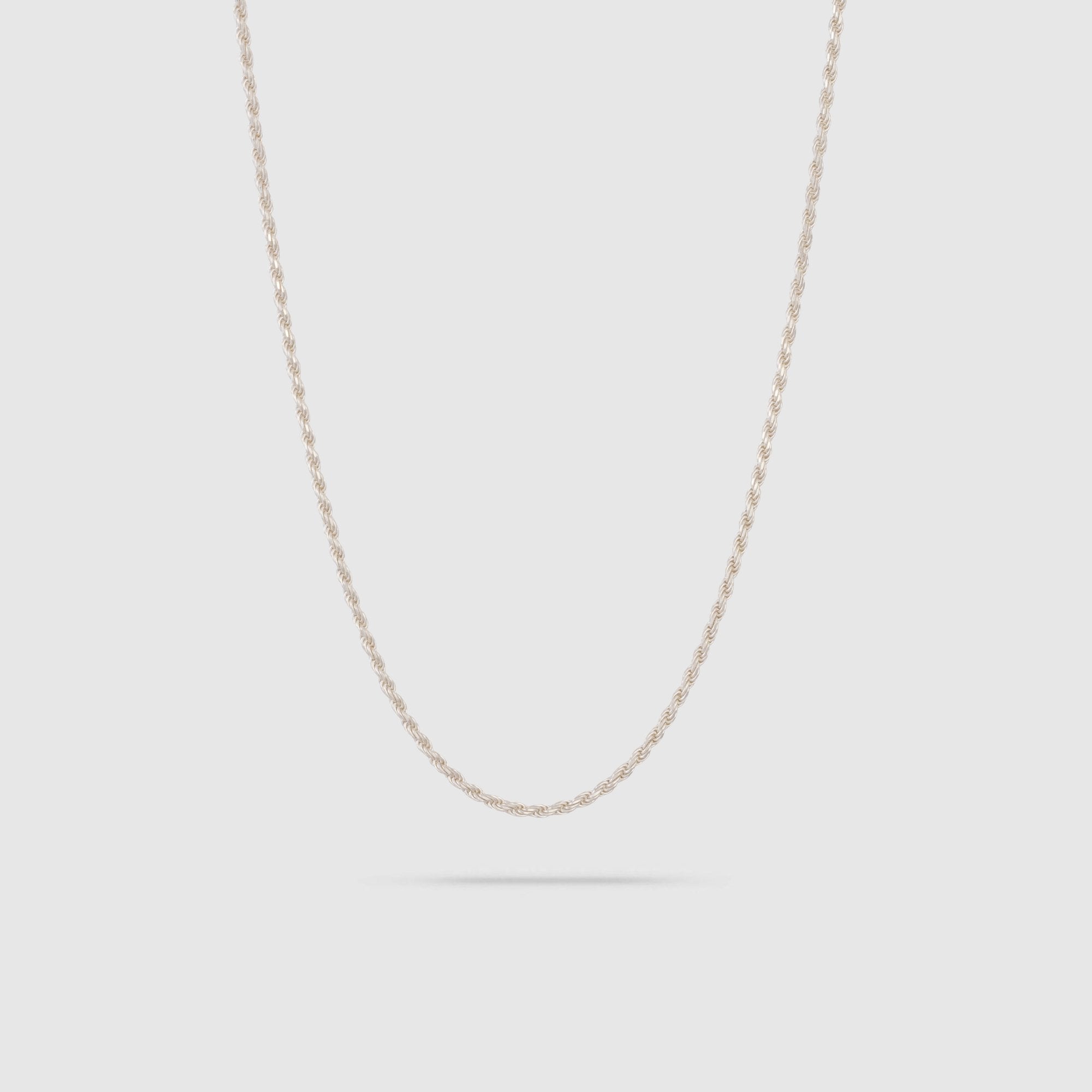 Sterling Silver Rope Chain