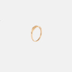 10K yellow gold baby ring with "baby" text