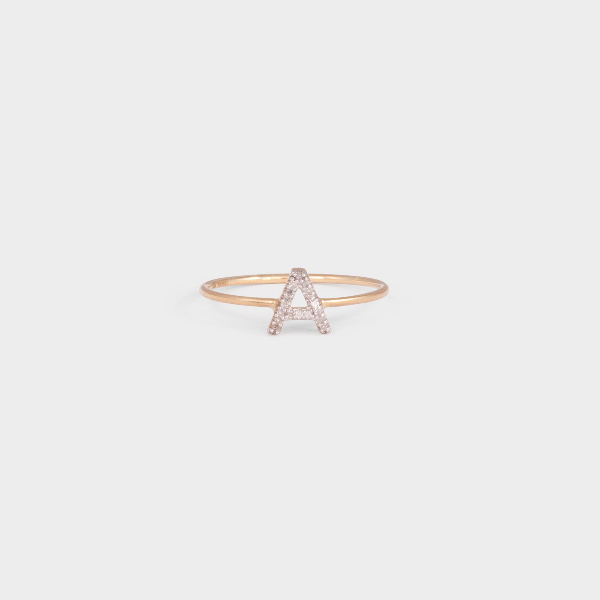 Diamond initial ring