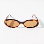 DMY by DMY Valentina sunglasses oval frames in Havana