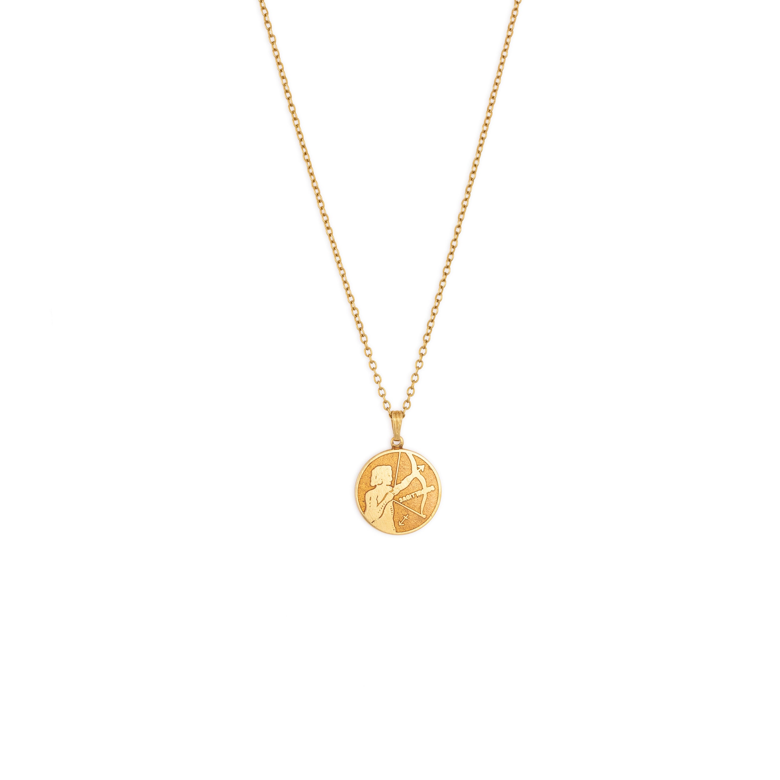 MINI ZODIAC PENDANT NECKLACE – Cuchara Jewelry